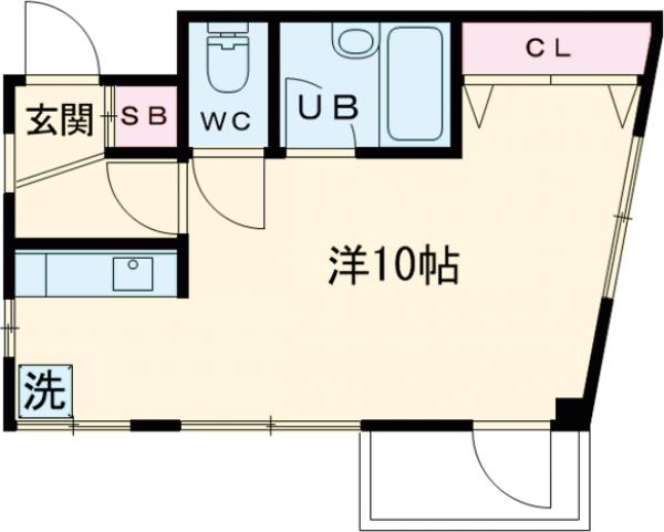 ヴァンヴェール学芸大の間取り