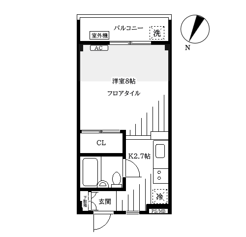 吉田ビルの間取り