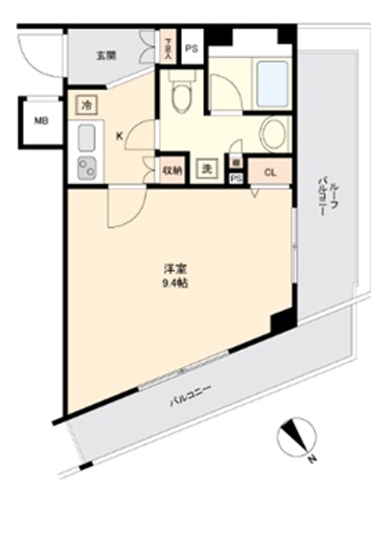 AXAS新板橋の間取り