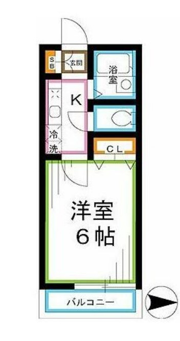 メゾンドJUNの間取り