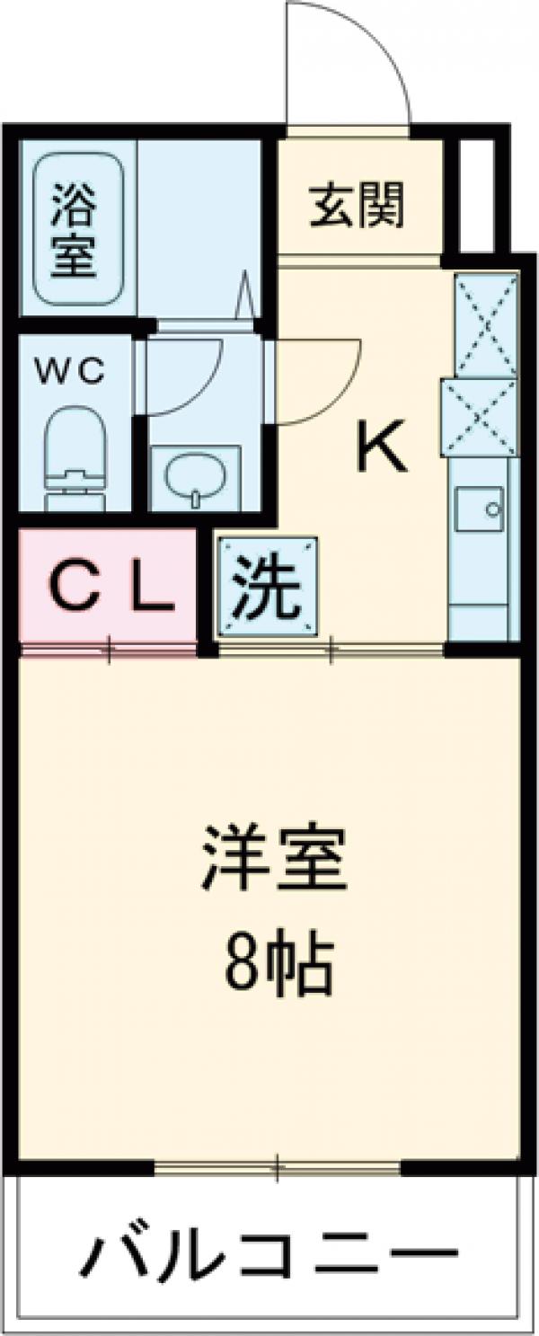 レジデンスヤマザキⅡの間取り