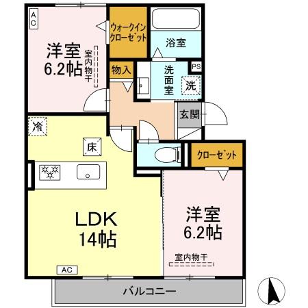 ベレンジュの間取り