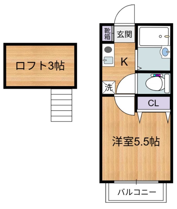メープル大泉学園D棟の間取り