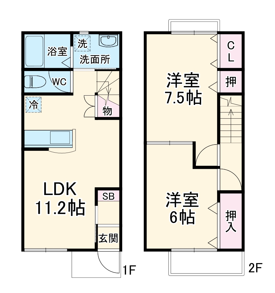 Prendre iの間取り