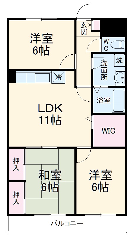 ロイヤルシャトー南流山の間取り
