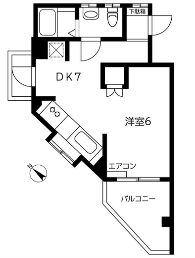サンシャイン市ヶ尾の間取り
