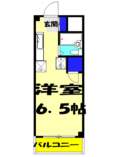シャルム津田沼の間取り