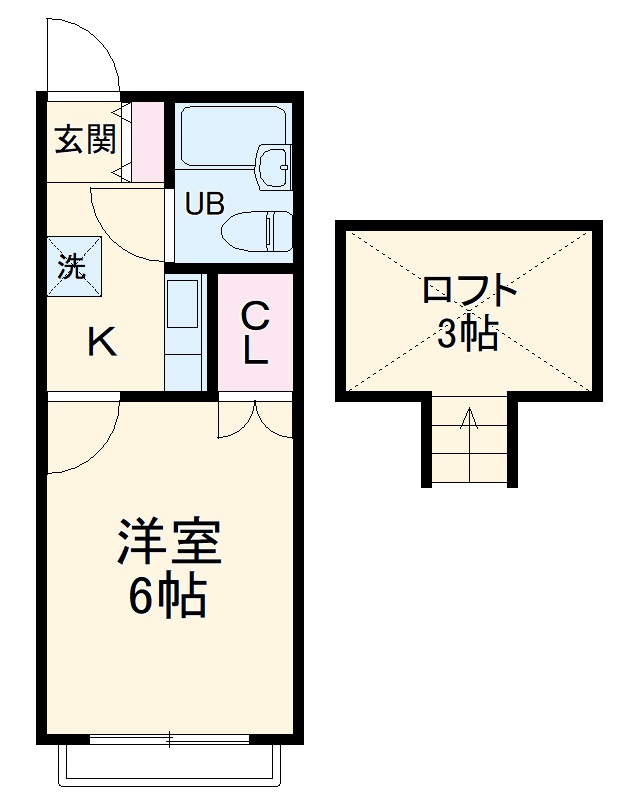 サンパレス大久保壱番館の間取り
