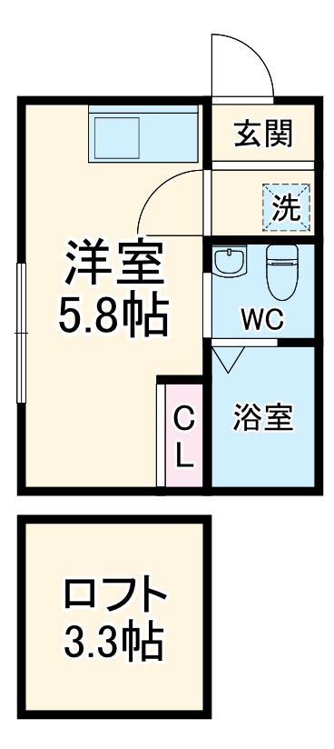 アルバカーサ鶴見の間取り