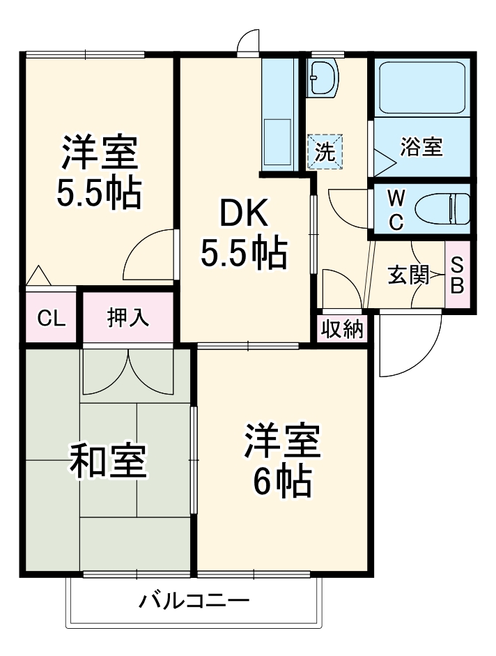 エクセルメゾンの間取り