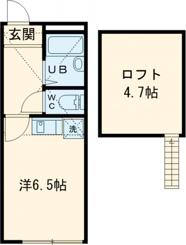 パインズデフィⅢの間取り