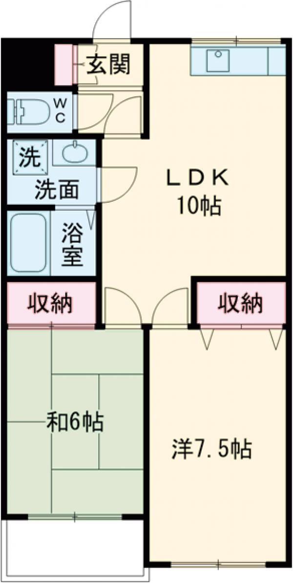 パールハイムの間取り