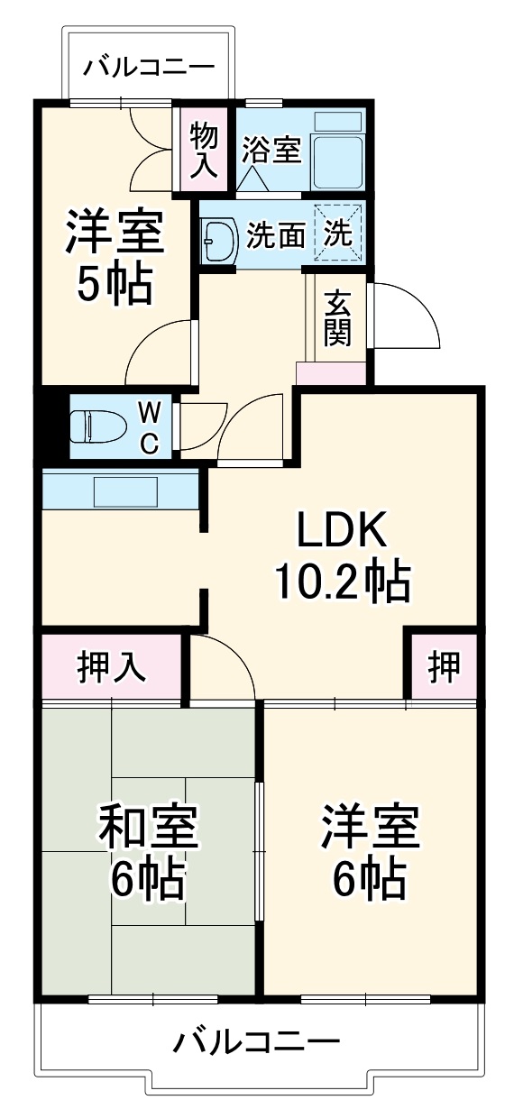 ホワイトハウスの間取り