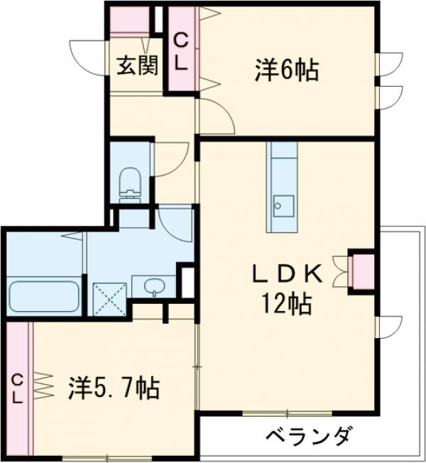 (仮称)松尾大利町ヘーベルメゾンの間取り