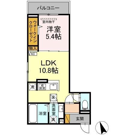 オーガスタハイツの間取り