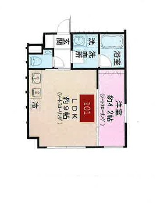 CASA PIAZZA 目黒大岡山の間取り