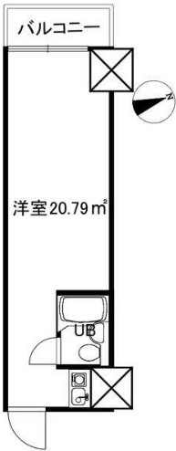 高田馬場ダイカンプラザの間取り