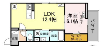 セレスティア南花畑Ⅳの間取り