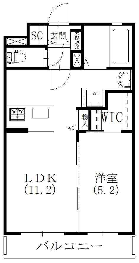 オランジュリーの間取り