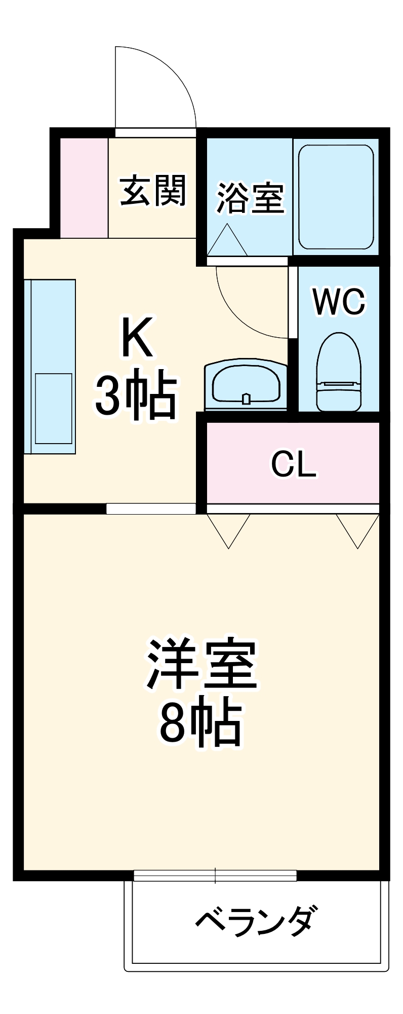 エスタシオンの間取り
