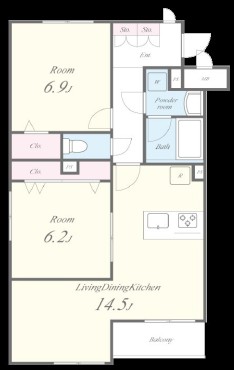 Theios filiaの間取り