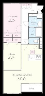 Theios sonの間取り