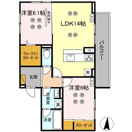 ローテ ベルクの間取り