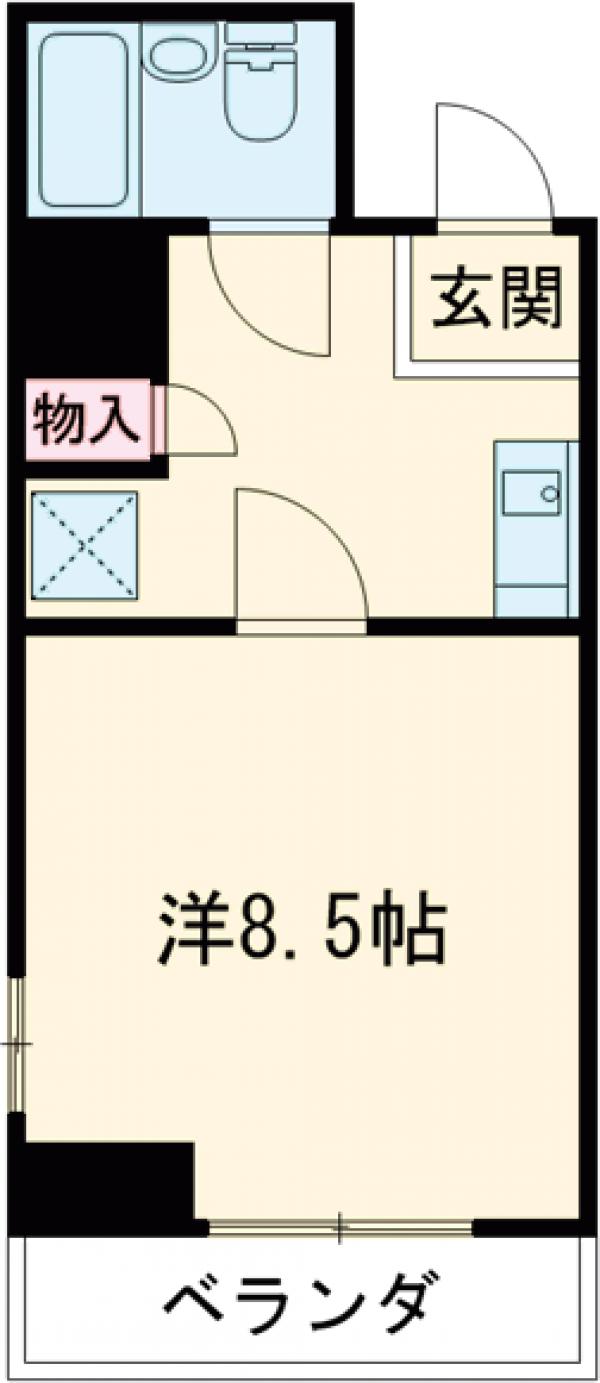 ランドパレス宇都宮平成通りの間取り