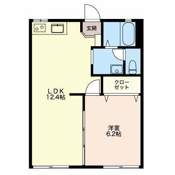 グリーンステージ白山Bの間取り