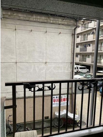 12/24 バルコニー