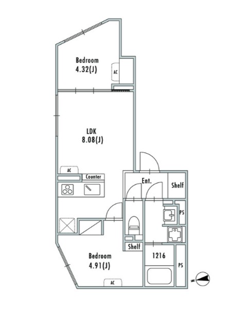 GRAN PASEO大森Ⅲ の間取り