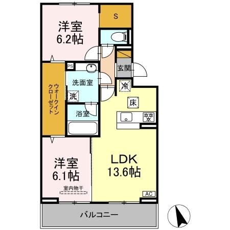 ソラーナの間取り