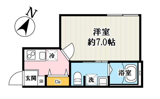 キャメルふじみ野東の間取り