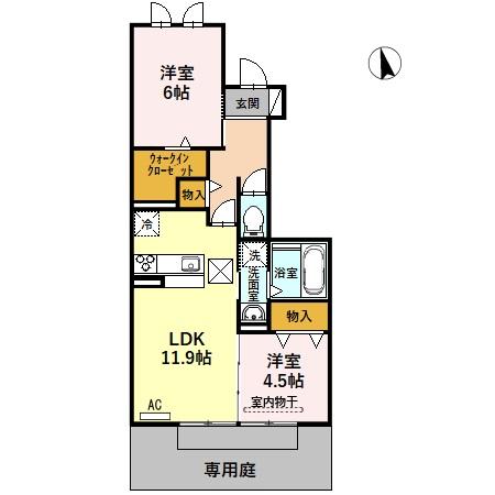 フェリチータの間取り