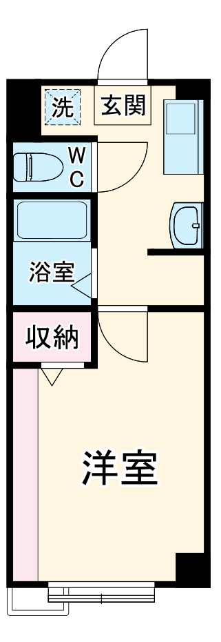 B’2nd蕨の間取り