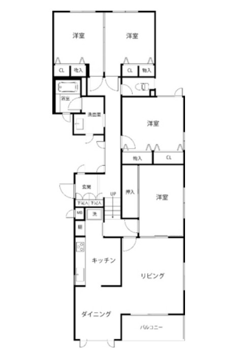 T’s garden中野新井薬師前の間取り