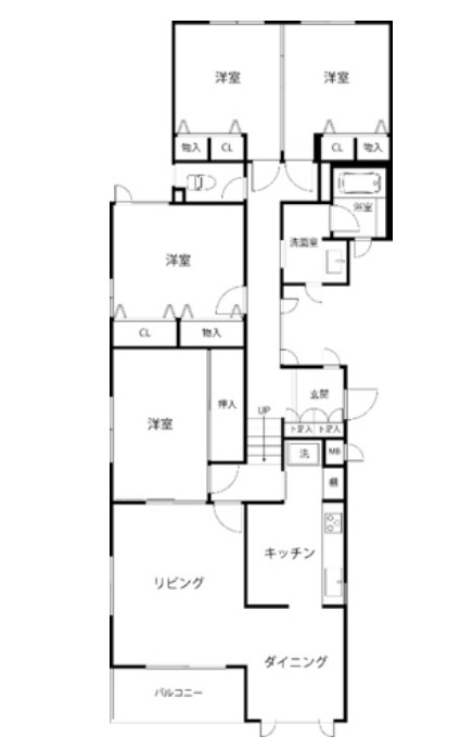 T’s garden中野新井薬師前の間取り