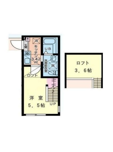 アルブル港南中央の間取り