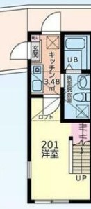 アルブル港南中央の間取り