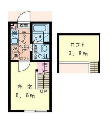 アルブル港南中央の間取り