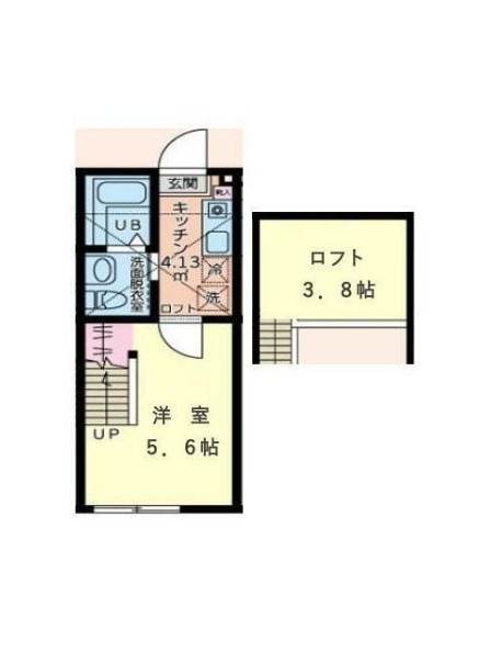 アルブル港南中央の間取り