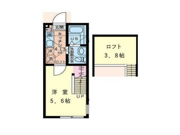 アルブル港南中央の間取り