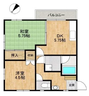 ジョイハイツの間取り