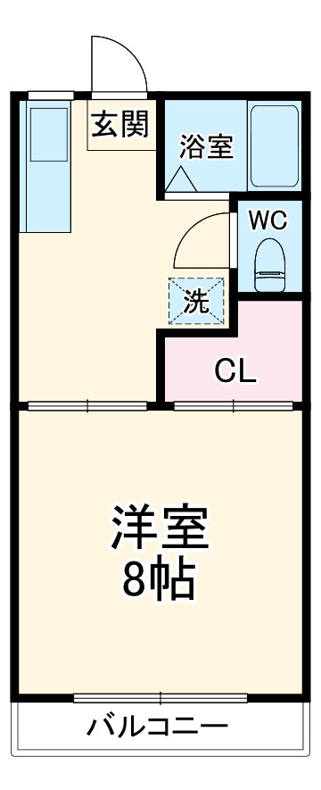 クラシオン新狭山の間取り