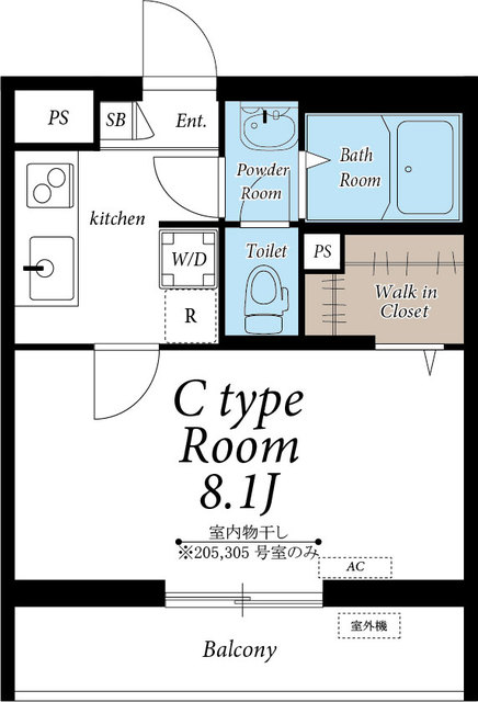 リブリ・ロコロの間取り