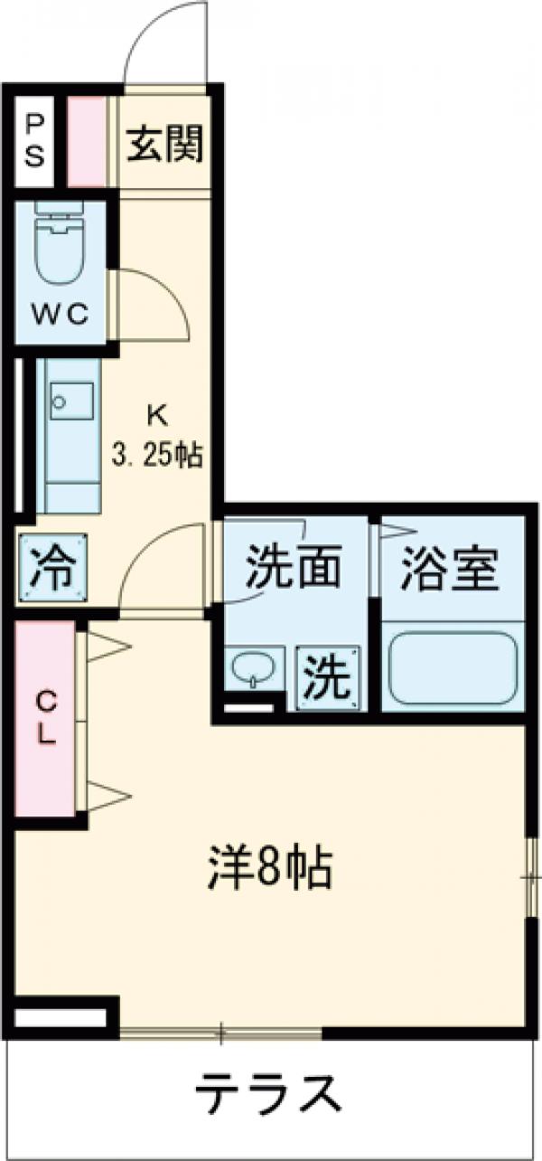 レジデンス甲州街道 Ⅰの間取り