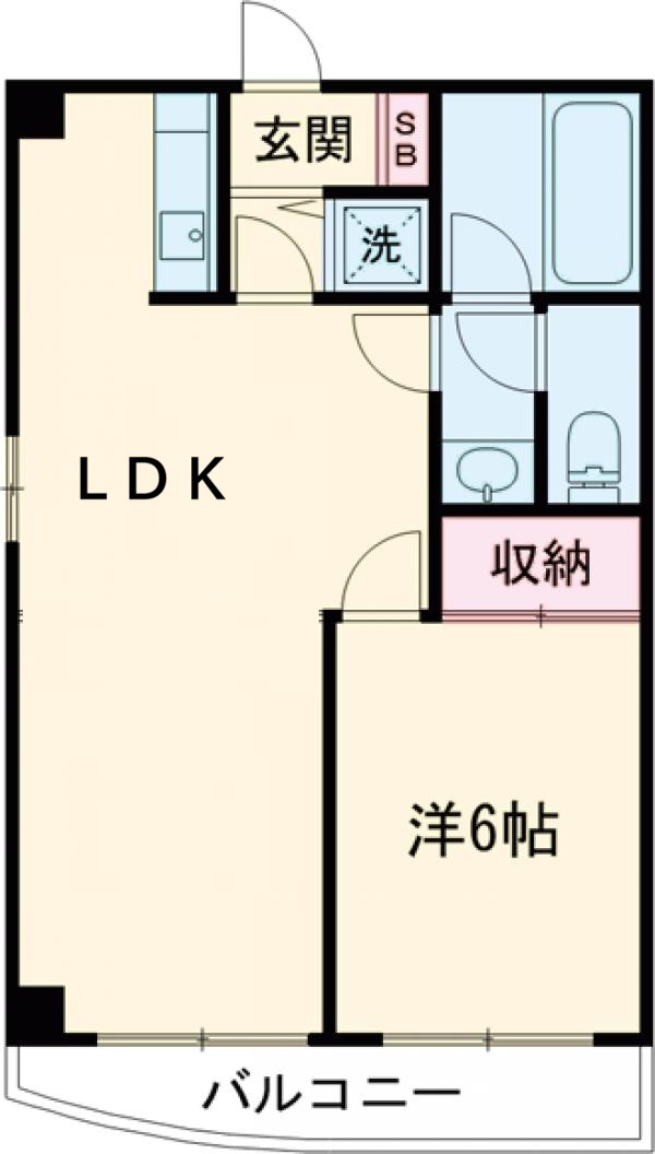 パークハイムDの間取り