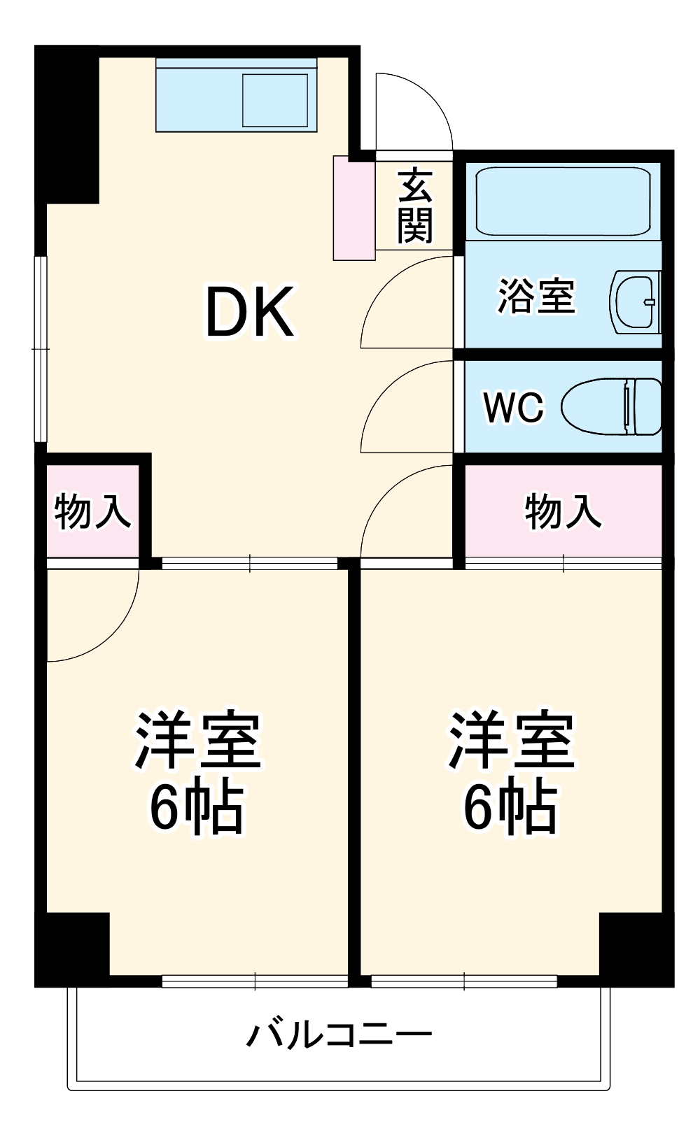 第一大越ビルの間取り