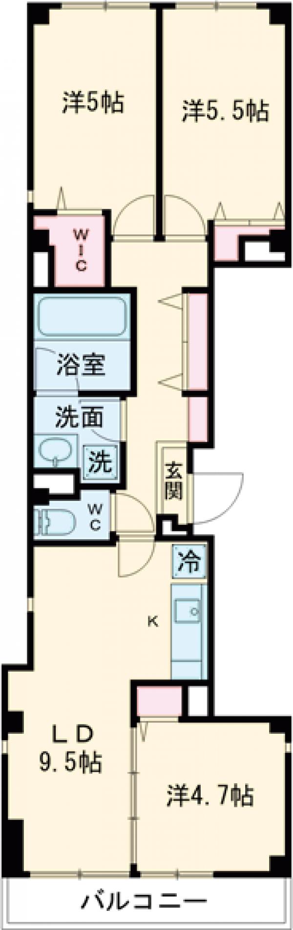 ｍｏｎｔ　ｎｏｉｒ大岡山の間取り