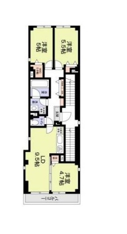 mont noir大岡山の間取り